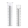thumbnail image 3 of Plastic Rain Gauge Replacement Tube Transparent Rain Crack Measuring Tool Yard, 3 of 4