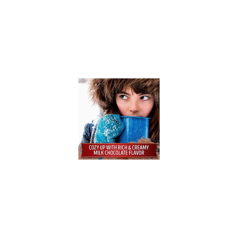 Swiss Miss Milk Chocolate Hot Cocoa Mix, Made with Real Cocoa and