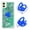 Green, variant on Case for FOXDOCK Samsung Galaxy S24 Full Corner Protection Glitter Phone Case with Ring Holder