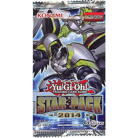 YuGiOh Star Pack 2014 Booster Pack (1st Edition)