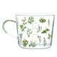 thumbnail image 4 of Taza de vidrio con estampado transparente grande para el hogar, con escala, taza de café de 500ml, tazas de leche, jugo para desayuno, boda, Navidad, 4 of 8