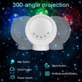 thumbnail image 5 of LED Sky Projector Light, Galaxy Lighting, Nebula Star Night Lamp with Base and Remote Control for Gaming Room, Home Theater, Bedroom , or Mood Ambianc, 5 of 5