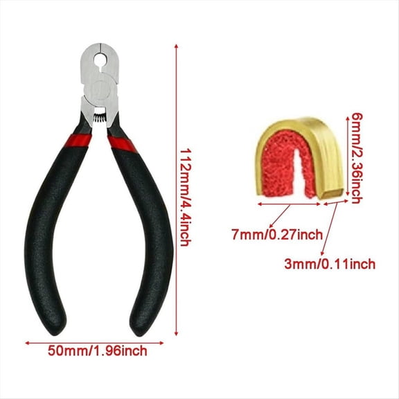 Bow String Nocking Points Set, Black