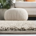 thumbnail image 4 of SAFAVIEH New York Willis Plush Solid Shag Runner Rug, Grey, 2' x 6', 4 of 10
