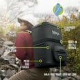 thumbnail image 6 of Ninja FrostVault Go 36-Can Backpack Soft Cooler with Cold Dry Zone Storage, Premium Heavy Duty Insulated Cooler, Keeps Ice For Hours, FF136CG Charcoal Gray, 6 of 8