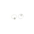 thumbnail image 2 of Nipple White Captive Bead Rings with Cubic Zirconia Sold as a Pair 16 Gauge, 2 of 3