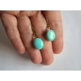thumbnail image 2 of EOEMY 925 Silver Fashion Dangle Drop Earrings Hook Women Turquoise Jewelry Ear Gifts-#2, 2 of 3