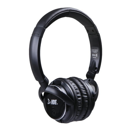 HDE Wireless Bluetooth Headphones Foldable On Ear Rechargeable Radio Headset