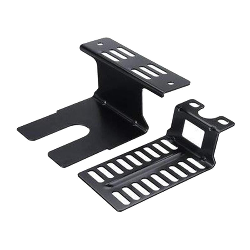 2Pcs Grill Rotisserie Mounting Bracket Set Universal Rotisserie Rod Rack for Grill