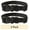 Black, variant on (2 pack) Vibrant Life Dog Collars, Solid Basic Pet Collar, Pink, Small