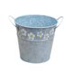 thumbnail image 5 of QUMIIRITY De Metal Retro Plateado Para Plantas Y Interior Con Detalles De Margarita, 5 of 8