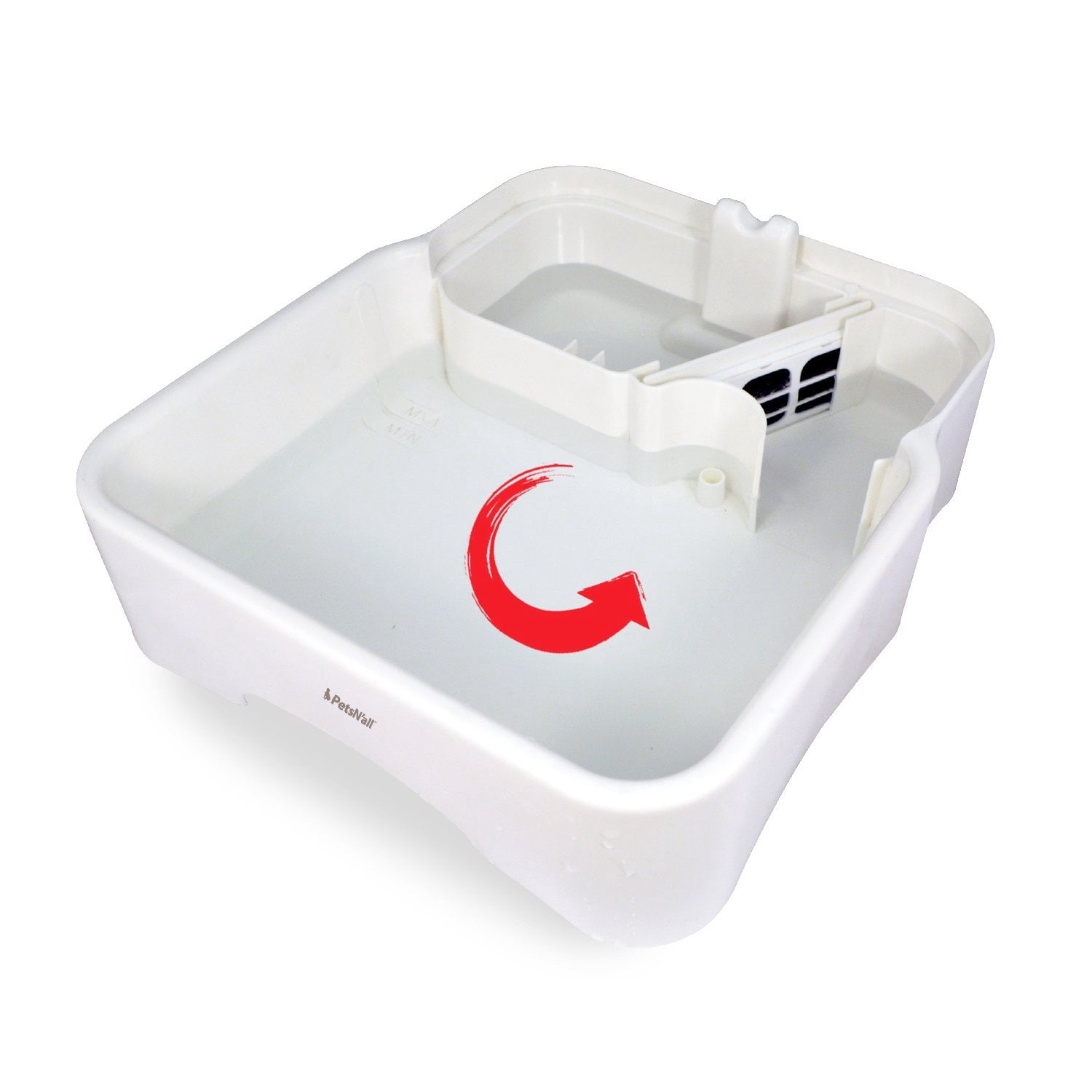 PetsN'all Waterfall Filtration Circulating Dog Bowl