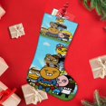 thumbnail image 4 of Kakao Friends Tema: Calcetines de Navidad, fino lino blanco para colgar en escaleras y chimenea, decoración navideña para el hogar, regalo de Navidad.54cm×38cm, 4 of 5