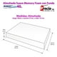 thumbnail image 5 of Almohada Suave Memory Foam C/funda La Fabrica de Espuma Almohada Boleada de MEMORY FOAM con funda, 5 of 5