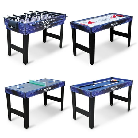 Walmart Majik 54 Inch 4 In 1 Combo Table Billiards Hover Hockey