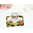 thumbnail image 2 of Inkdotpot 30Baby ShowerDiaper Raffle Ticket Lottery Insert Cards Supplies Games For Baby Shower Party Jungle Animals Bring A Pack Of Diapers To Win Favors Gifts And Prizes, 2 of 5