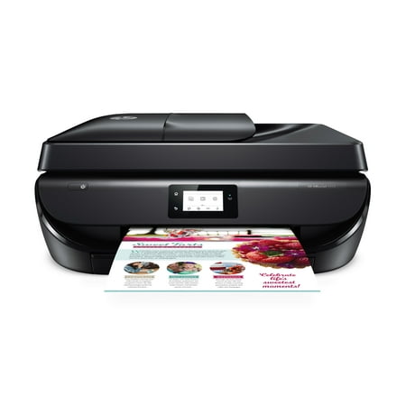 HP OfficeJet 5252 Wireless All-in-One Color Inkjet Printer (M2U82A) Space saving printer for home or