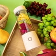 thumbnail image 6 of Portabler With 4Ultra- Blades Small For Shakes USB Rechargeable Fresh Fruit Juicer For Home/Travel/Gym/Office, Xinsrenus Under $5! Portabler With 4Ultra- Blades Small, 6 of 7