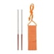 thumbnail image 2 of Palillos de viaje de 200 mm con bolsa, reutilizables, de acero inoxidable, de madera, portátiles, aptos para lavavajillas. Medio acero inoxidable, 2 of 9