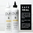 thumbnail image 4 of Pure Blends Lemon Hydrating Color Depositing Shampoo Brighten & Tone Color Faded Hair Semi Permanent Hair Dye Prevents Color Fade Extend Color Service on Color Treated Hair 8.5 Oz., 4 of 6