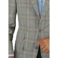 thumbnail image 4 of Mens Gray Modern Fit Blazer DTI DARYA TRADING GV Executive, 4 of 6