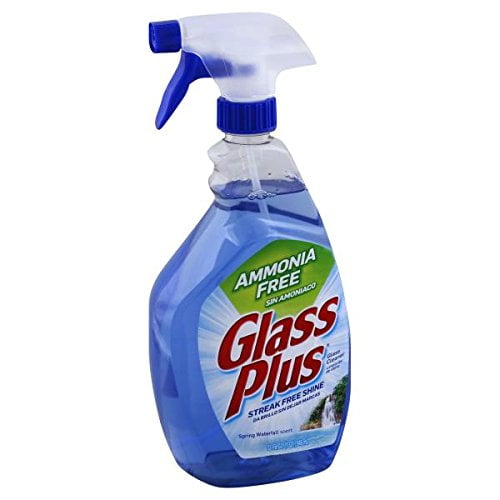 7 Pack Glass Plus Glass Cleaner Streak Free Shine, Spray AmmoniaFree
