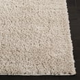 thumbnail image 3 of SAFAVIEH August Yvonne Solid Shag Area Rug, Beige, 8' x 10', 3 of 7
