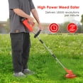 thumbnail image 4 of Recortadora de césped inalámbrica Edger 21V Batería Powerd Weed Eater Electric, 4 of 8
