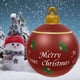 thumbnail image 4 of Bola de Navidad inflable gigante 60 cm XCF PVC decorativa, 4 of 4