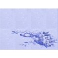 thumbnail image 1 of Ahgly Company Machine Washable Indoor Rectangle Transitional Lavender Blue Area Rugs, 6' x 9', 1 of 7