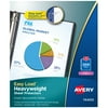 Avery Diamond Clear Heavyweight Sheet Protectors, Easy Load, 200 Document Protectors (74400)