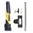 thumbnail image 1 of S SERENABLE Bike Pump with Sports Ball Needle Valve Adapter Mini Pump for Road, Mountain, Basketball, Football, Air Bed Inflating Yellow, 1 of 7