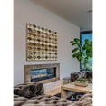 thumbnail image 3 of "Bubbles in Rows" Painting Print on Natural Pine Wood, 3 of 7