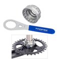 thumbnail image 4 of Almencla 12- Mount Chain Adapter Rotor Lock Removal Installation Tool Cycle for Steel + Wrench, 4 of 8
