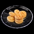 thumbnail image 4 of Bandeja de PC multiusos para pasteles, dulces y bocadillos Plato de fruta circular transparente, 4 of 8