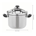 thumbnail image 6 of 40L Stainless Steel Pressure Cooker 60Kpa Commercial Large Capacity Pot for Restaurants, Families, 6 of 17