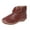 Red, variant on Chelsea Ankle Boots for Women Low Heeled Booties Fashion Thick Heel Side Zipper Design