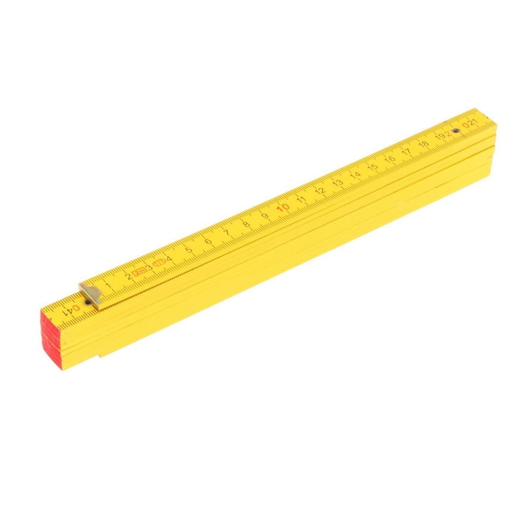 Folding Meter Stick - Measure in Inches, Centimeters, Millimeters, and Meters 36 inch Ruler for Teaching Measurement Great Classroom Sticks for Stem
