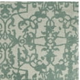 thumbnail image 3 of SAFAVIEH Restoration Vintage Alannah Floral Wool Area Rug, Grey/Turquoise, 3' x 5', 3 of 5