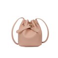 thumbnail image 1 of Bolso tipo cubo de PU para mujer, bolso Hobo elegante, gran capacidad, Color sólido para viajes al aire libre, 1 of 4