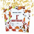 thumbnail image 2 of Darling Souvenir Multicolor Birthday Invitation Card 28 Pcs Fill or Write In Blank Invites Printable Party Supplies 5 x 7 Inches, 2 of 5