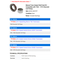 thumbnail image 2 of Manual Trans Output Shaft Seal Kit - Compatible with 1964 - 1974 Chevrolet C20 Pickup - National, 2 of 2