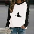 thumbnail image 4 of BEFOKA Graphic Shirts for Women Casual Tee Shirts 2025 Crew Neck Basic Tees Shirts Long Sleeve Pullover Tops for Women Trendy Sweatshirts Gift Tops Blouse Outfits S_XXXL, 4 of 5