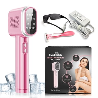 KENZZI ICE Cooling IPL Hair Removal Device for Face and Body with