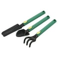 thumbnail image 1 of Juego de herramientas de jardín mini Uxcell, herramientas de mano, pala, rastrillo, kit de suministros de jardín para suculentas, 3 piezas, 1 of 1