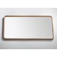 thumbnail image 3 of Bathroom Mirror Vela 55" Whitewash Oak Modern Style, 3 of 4