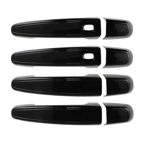 Unique Bargains Door Handle Cover Protector for Chevy Equinox Malibu Blazer 2016-2024 Exterior Door Handle Trim W/ 2 Smart Keyhole
