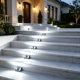 thumbnail image 2 of JHyouerji LED Solar Step Lights Waterproof Outdoor Stair Lights,Outdoor Decor Light for Yard Patio Garden Front Door Pathway Porch, 2 of 9