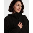 thumbnail image 4 of Avia Women's Quarter Zip Fleece Hoodie, Sizes XS-XXXL, 4 of 6