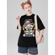 thumbnail image 1 of Camiseta para mujer verano cuello redondoOld Hippie, Monogram Print, Short Sleeve Crew Neck Casual Top for Summer & SpringFather's Day, MotheCamisetas de verano para mujer, manga corta, cuello redon, 1 of 6